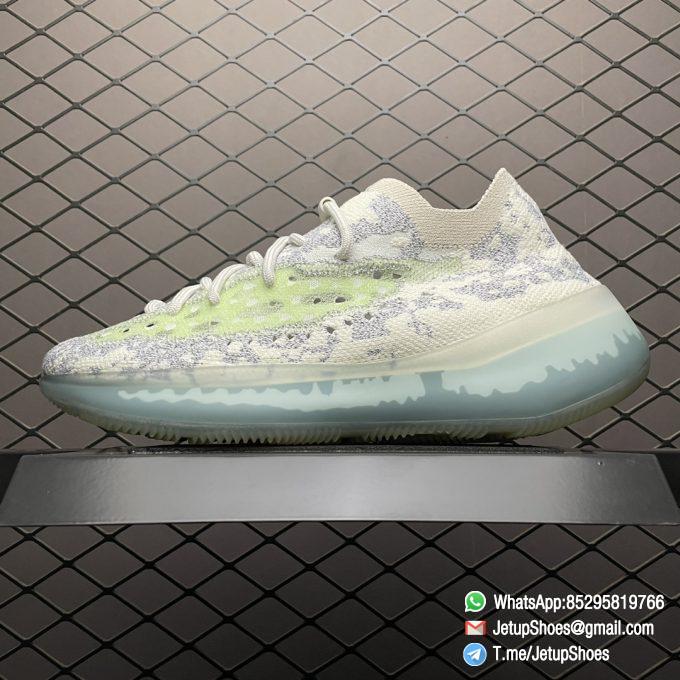 Best Replica Yeezy Boost 380 Alien Blue Reflective Sneaker SKU GW0304 Top Quality Yeezy380 RepSneakers 01