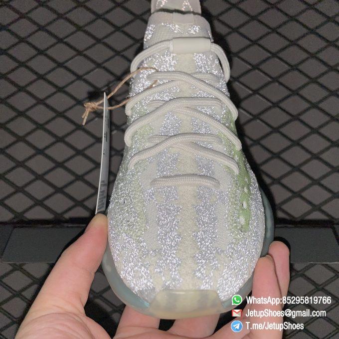 Best Replica Yeezy Boost 380 Alien Blue Reflective Sneaker SKU GW0304 Top Quality Yeezy380 RepSneakers 09