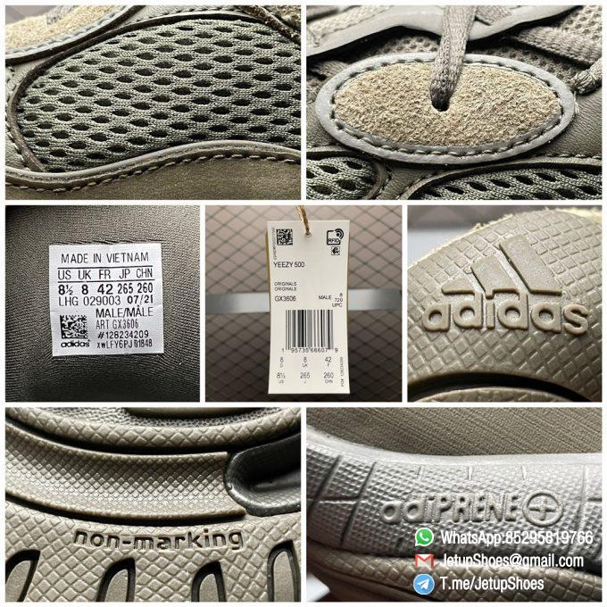 Best Replica Yeezy 500 Brown Clay SKU GX3606 Top Quality Rep Yeezy500 SNKRS 09